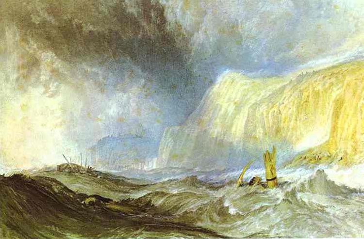 J.M.W. Turner Shipwreck off Hastings. Germany oil painting art